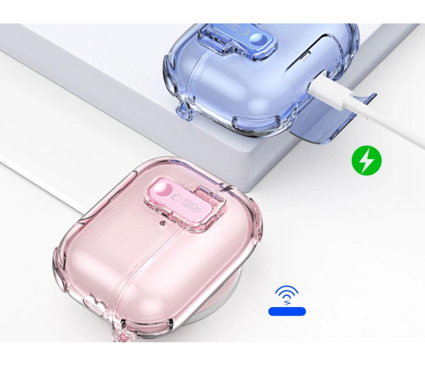 Tech-Protect Bounce Pro Apple Airpods Pro 3 Pink - 1500159 - zdjęcie 5
